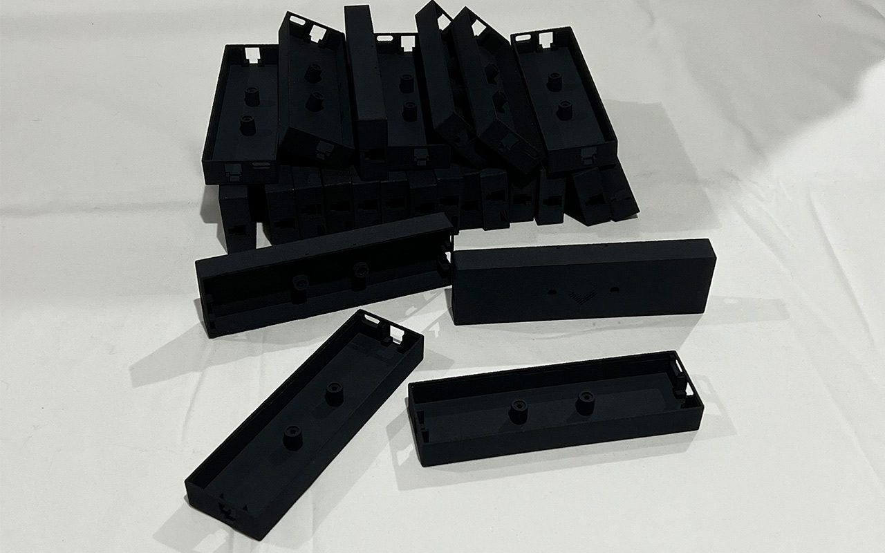 3d printed custom electronics housing for network device